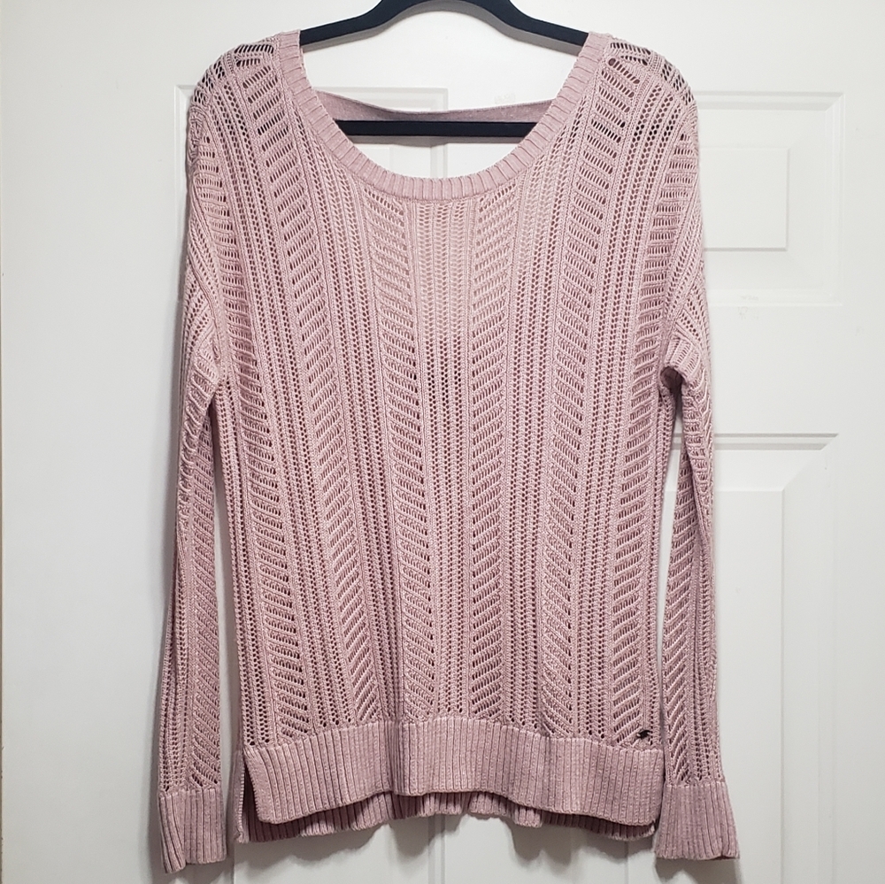 Blush Pink Knit Sweater